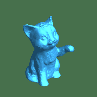 gatito mamífero 3d print model - Mito3D