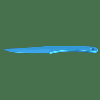 coltello 3d Modelli Scarica creality nube giocattolo coltelli 3d print model - Mito3D