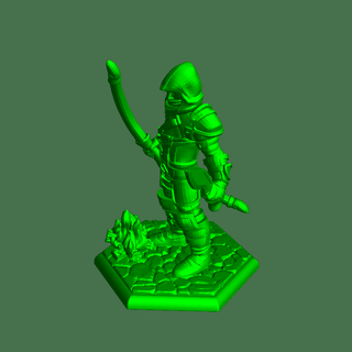 cavaleiro mini ficcional personagens 3d print model - Mito3D
