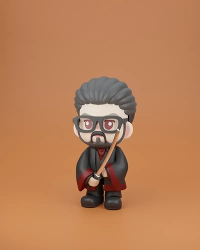 koji shimazu chibi johnwick4 3d modèles télécharger créalité nuage 3d print model - Mito3D