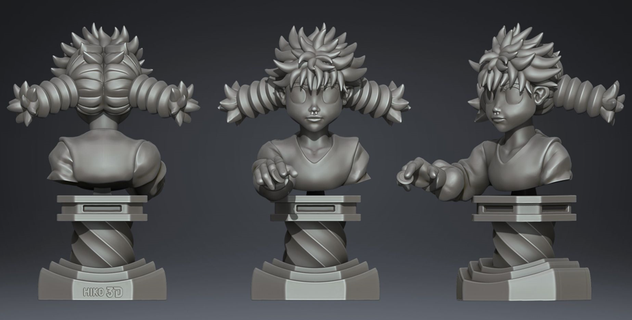 komugi 3d Modelli Scarica creality nube personaggi 3d print model - Mito3D