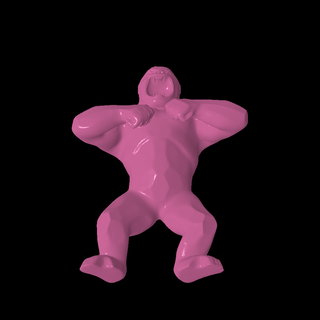 Kong caracteres 3d print model - Mito3D