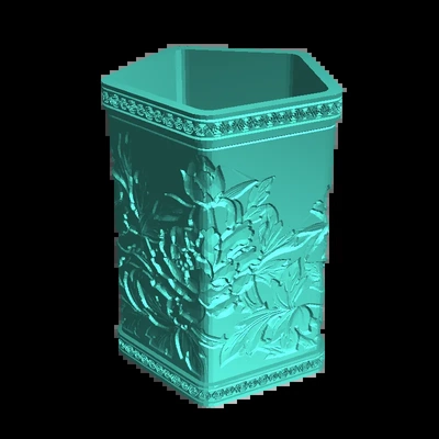 coreano vaso shilpa jain 3d modelos descargar crealidad nube 3d print model - Mito3D