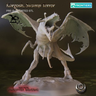 korgosh swamp terror Myths 3d print model - Mito3D
