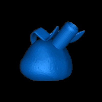 koromon bong 3d modelle download realität wolke 3d print model - Mito3D