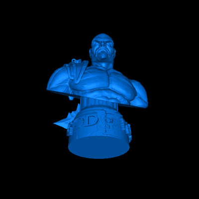 kratos 3d modeller indir creality bulut 3d print model - Mito3D