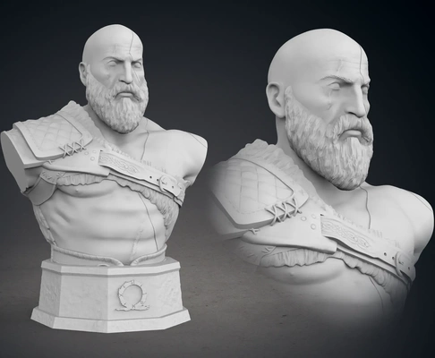 kratos fallimento 3d modelli scarica creality nube 3d print model - Mito3D