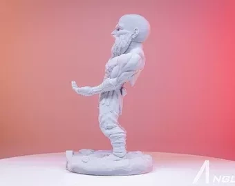 Kratos oyun kolu Kulp destek oyuncaklar oyunlar 3d print model - Mito3D