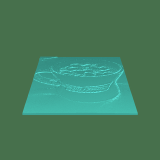 croccante kreme litofania 3d print model - Mito3D