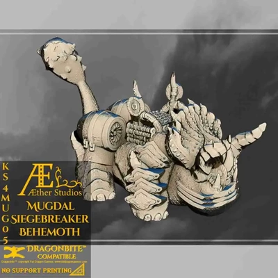 ks4mug05 mugdale assedio behemoth 3d modelli scarica creality nube 3d print model - Mito3D