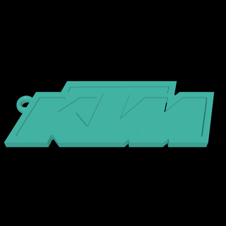 ktm key ring 3d models download creality cloud Vehicles 3d print model - Mito3D