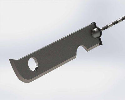 kubikiribocho Schwert Replik zabuza Naruto Ventilator Kunst Spielzeug Messer 3d print model - Mito3D