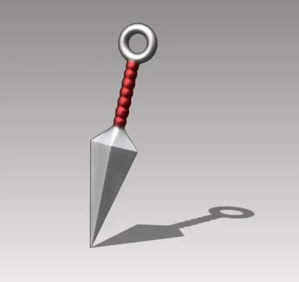 kunai 3d modelos baixar crialidade nuvem 3d print model - Mito3D