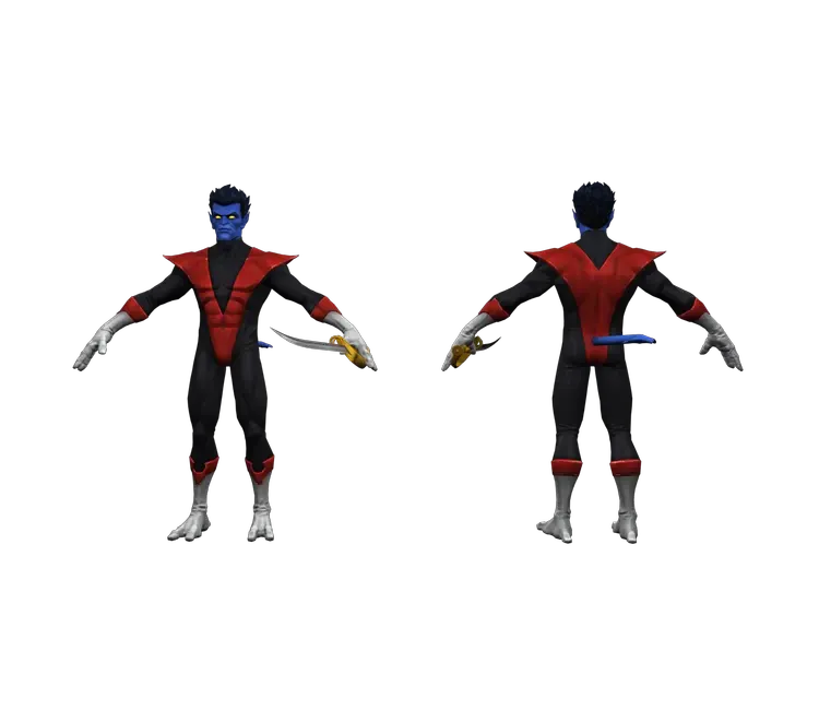 kurt wagner - nightcrawler 3d models download creality cloud 3D print model - Mito3D