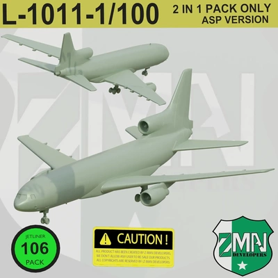 l-1011-100 single asp+stand style-d 3d models download creality cloud 3d print model - Mito3D