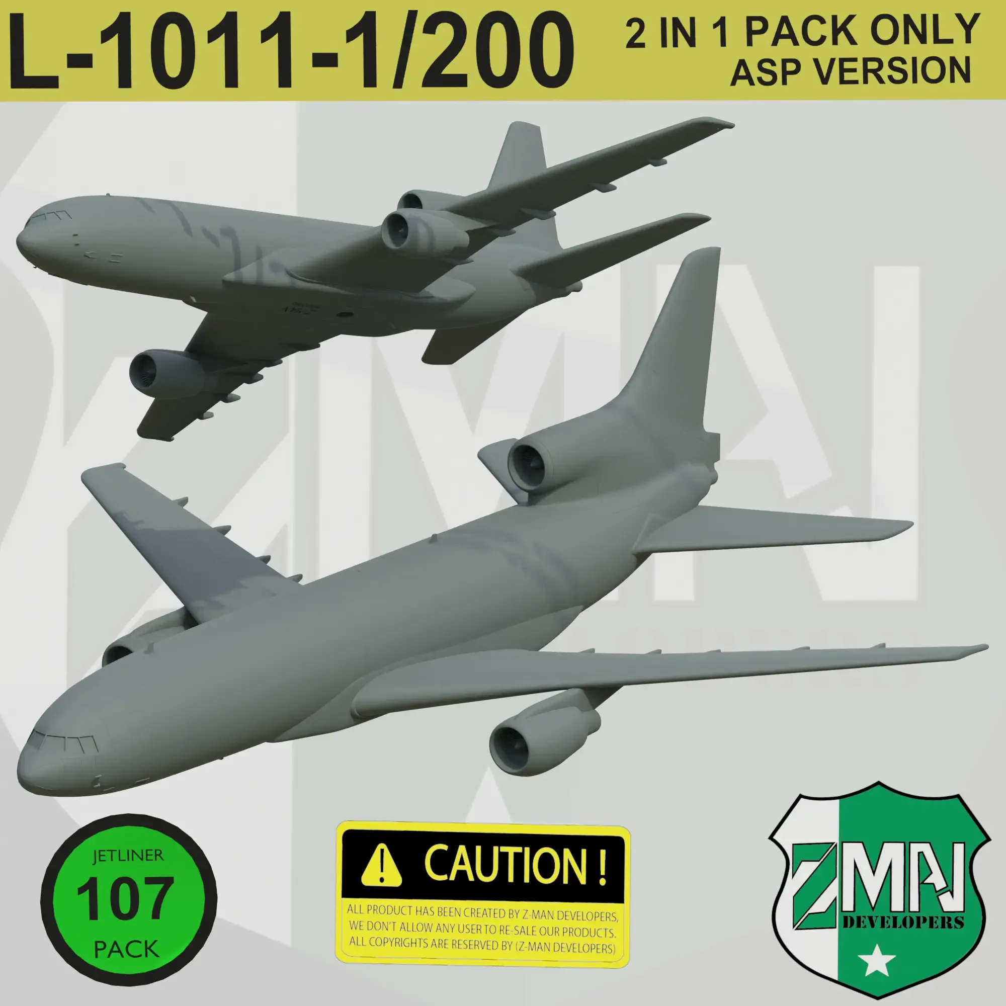 l-1011-200 single asp+stand style-a 3d models download creality cloud 3D print model - Mito3D