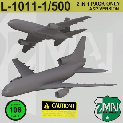 l-1011-500 single asp+stand style-e 3d models download creality cloud 3d print model - Mito3D