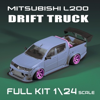 l200 drift truck kit Racing & Roadsters 3d print model - Mito3D
