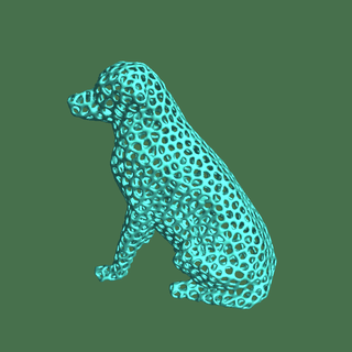 Labrador mammifère 3d print model - Mito3D