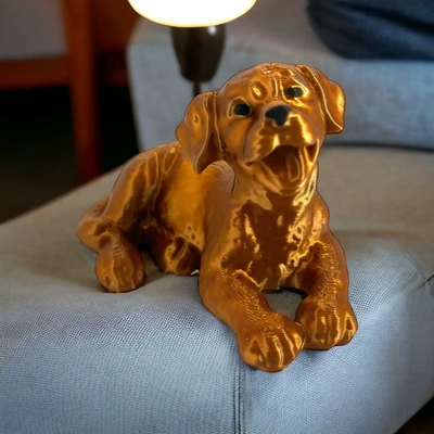 labrador köpek yavrusu 3d modeller indir creality bulut 3d print model - Mito3D