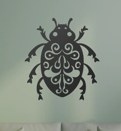 lady bug wall art 3d models download creality cloud 3d print model - Mito3D