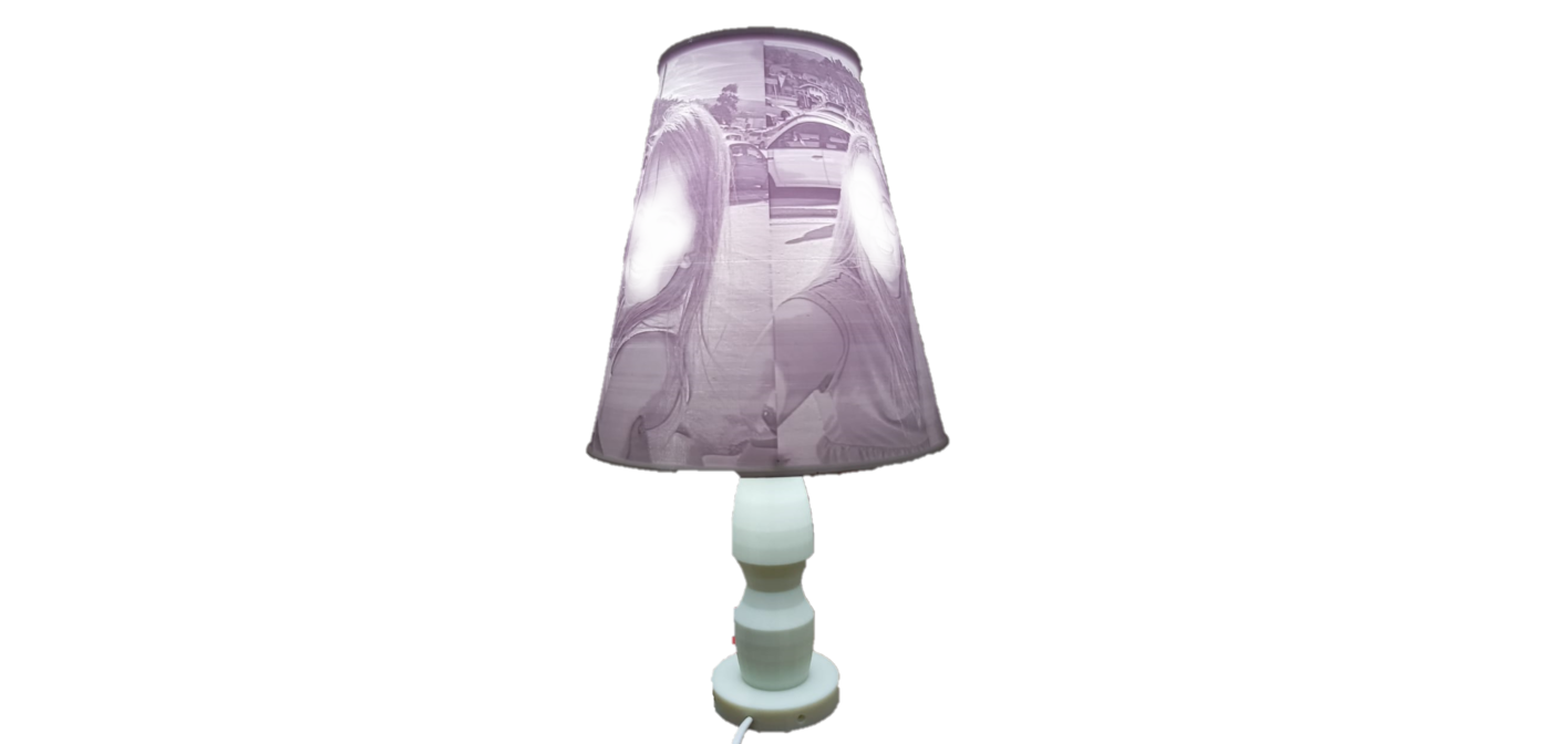 lamp shade stand Lighting 3D print model - Mito3D