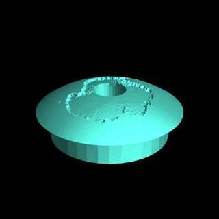 lampe terre planète 3d print model - Mito3D