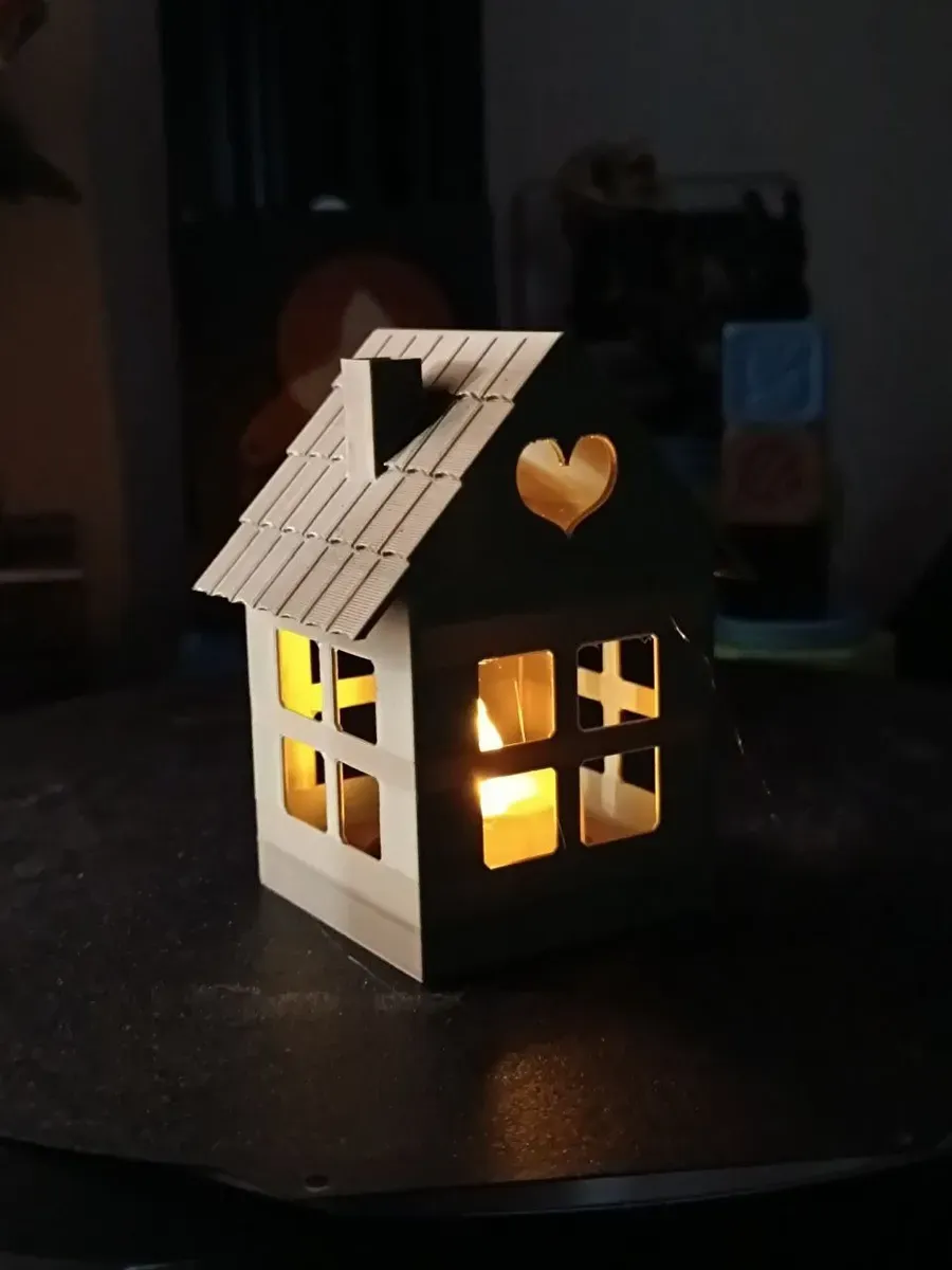 lanterna casa 3d modelos baixar crialidade nuvem 3D print model - Mito3D