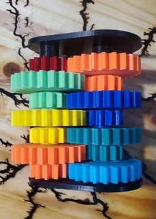 grande agitarse engranaje caja juguetes juegos 3d print model - Mito3D