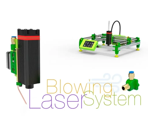 lazer üfleme sistemi 3d modeller indir creality bulut 3d print model - Mito3D