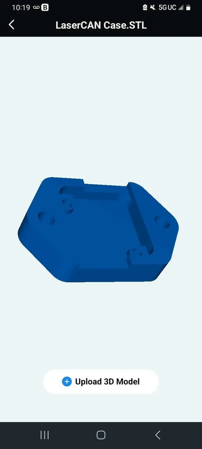 láser lata caso funda 3d modelos descargar crealidad nube 3d print model - Mito3D