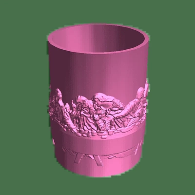 last supper holder 3d models download creality cloud 3d print model - Mito3D