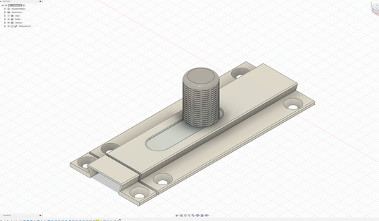verriegeln 3d print model - Mito3D