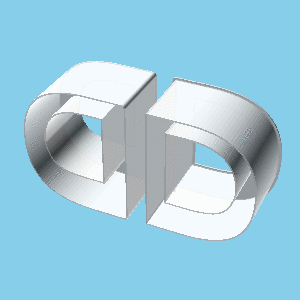 latin capital letter nestable box v1 Others 3d print model - Mito3D