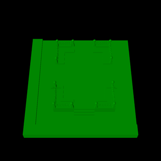 lawn2 arquitectura paisaje 3d print model - Mito3D