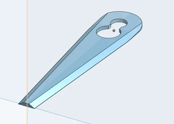 pelouse tondeuse lame 3d modèles télécharger créalité nuage 3d print model - Mito3D