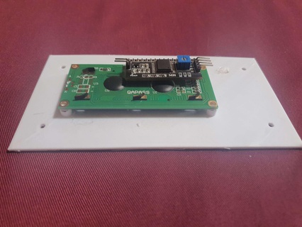 lcd 16x2 mountable case Circuit Board 3d print model - Mito3D