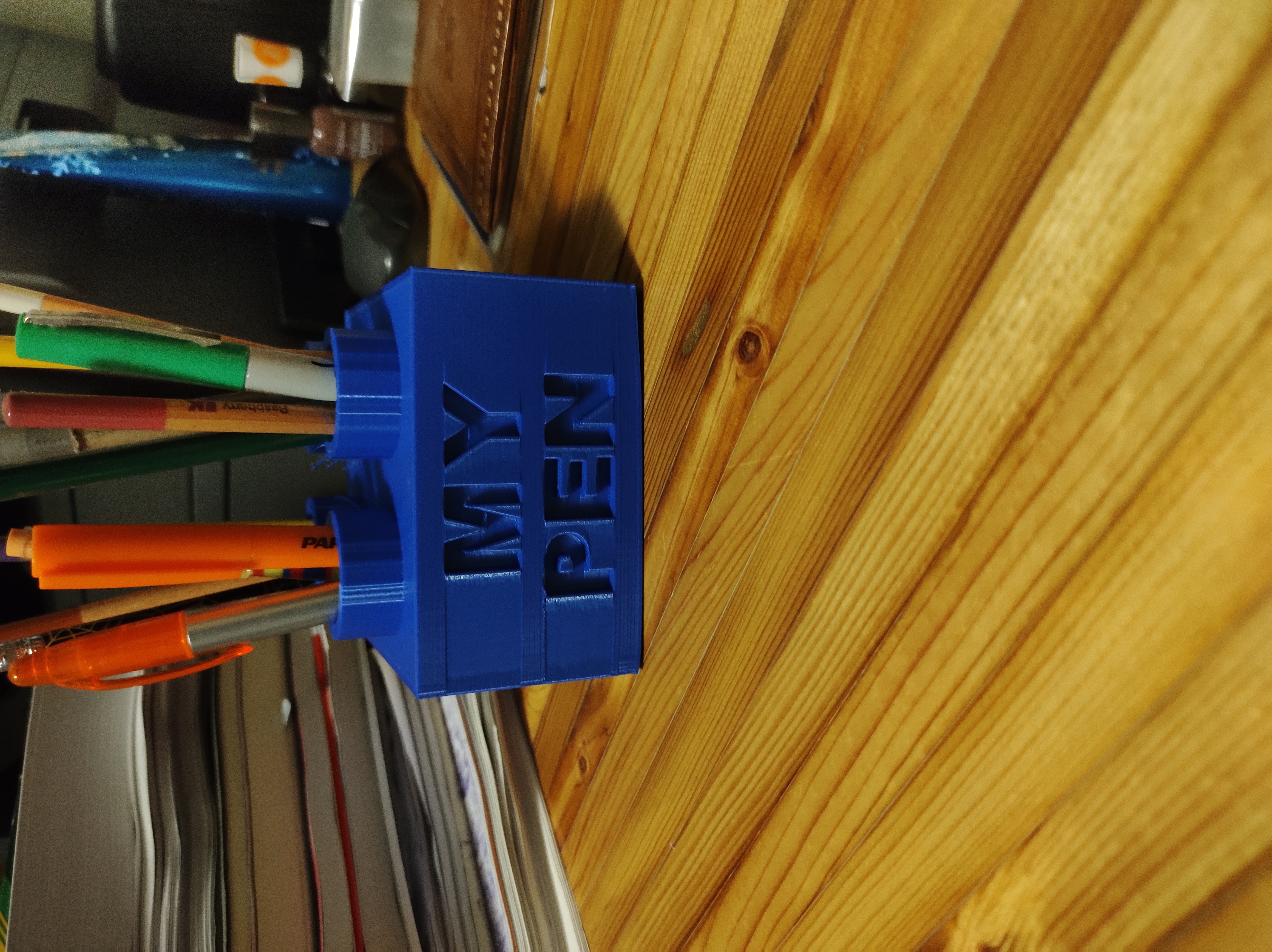 le't'go pen holder DIY 3D print model - Mito3D