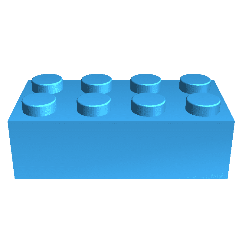 Lego 3d Modelli Scarica creality nube giocattolo mattoni 3D print model - Mito3D