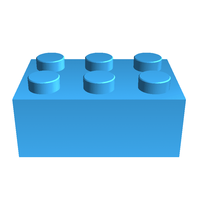 Lego 3d Modelle download Realität Wolke Spielzeug Ziegel 3D print model - Mito3D