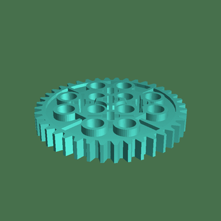 Lego 40 Ingranaggio denti badbrick 3d Modelli Scarica creality nube utensili 3d print model - Mito3D