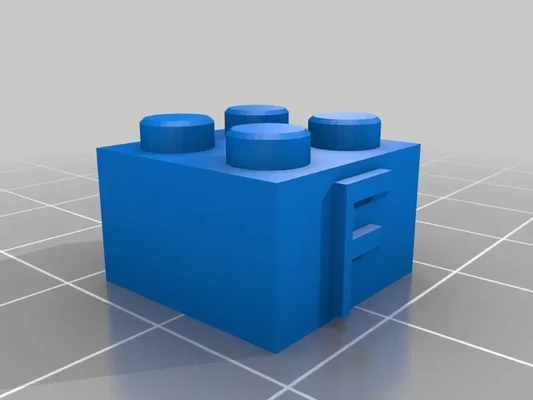 lego bloquear 3d modelos descargar crealidad nube 3d print model - Mito3D