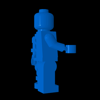 Lego Knochen Roboter 3d print model - Mito3D