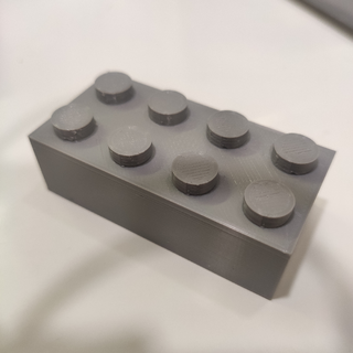 Lego tijolo logotipo vida Tamanho quebra cabeças Brain teasers 3d print model - Mito3D