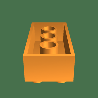 lego brick Toy Bricks 3d print model - Mito3D