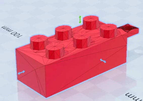 lego tijolos 3d modelos baixar crialidade nuvem brinquedo 3d print model - Mito3D