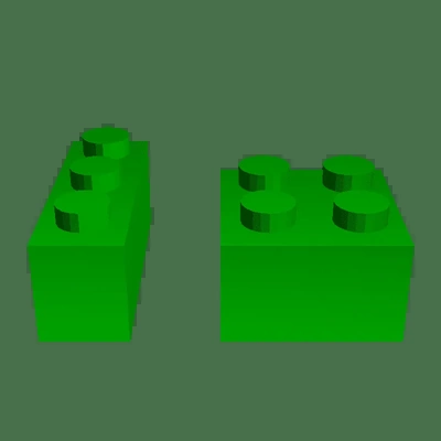 lego bricks 3x3 4x4 3d models download creality cloud 3d print model - Mito3D