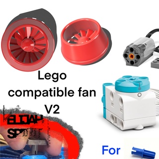 Lego ventilador técnica alfiler motor juguetes juegos 3d print model - Mito3D