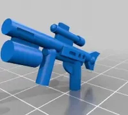 lego waffen 3d modelle download realität wolke 3d print model - Mito3D