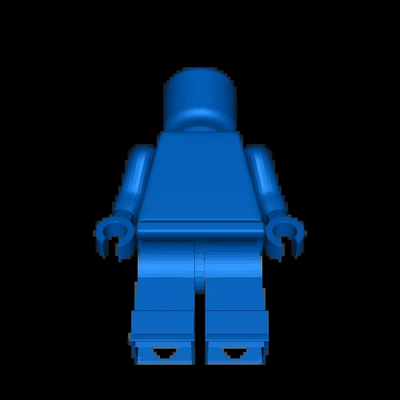 lego uomo 3d modelli scarica creality nube 3d print model - Mito3D